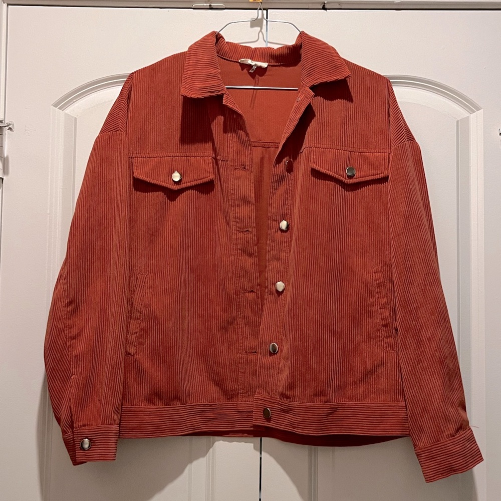 Entro Rust Corduroy Jacket